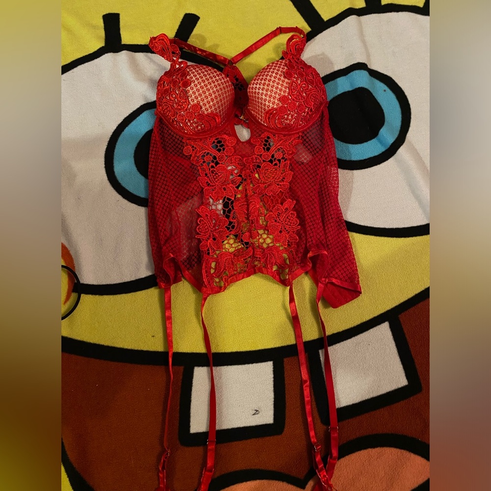 Fredericks of Hollywood corset top